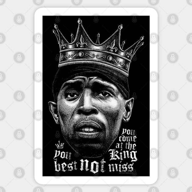 Omar Little, The Wire, Cult Classic Sticker by PeligroGraphics